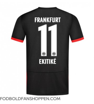 Eintracht Frankfurt Hugo Ekitike #11 Udebanetrøje 2024-25 Kortærmet